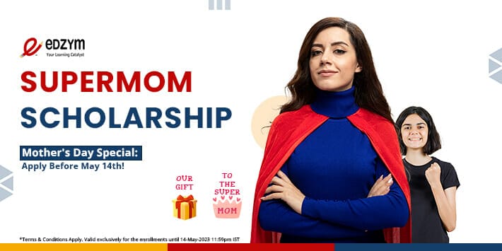 Edzym SuperMom Scholarship to support moms on this mothers day