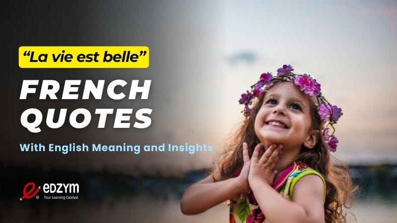 French Quotes with English Meaning