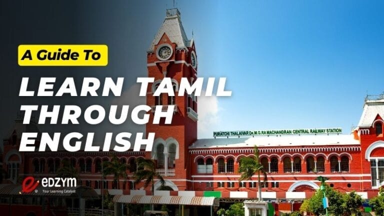 Learn Tamil through English for Beginners – Basics of Tamil Learning