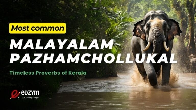 Malayalam Pazhamchollukal with meanings