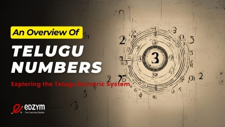 Telugu Numbers - Numeric System of Telugu