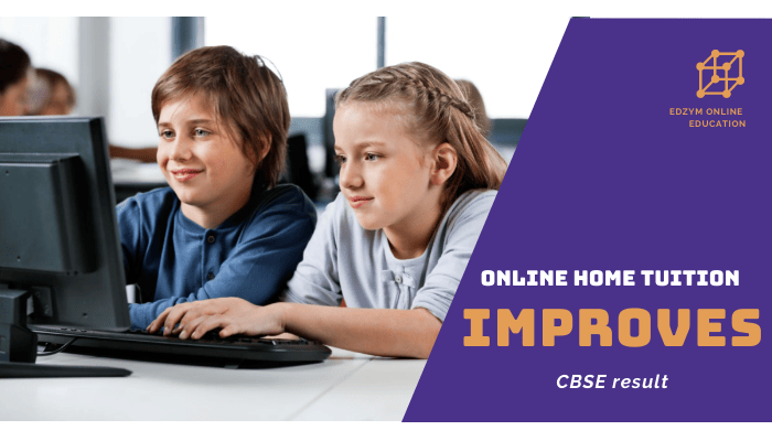 two happy children to see their cbse result after studying in online home tuition classes